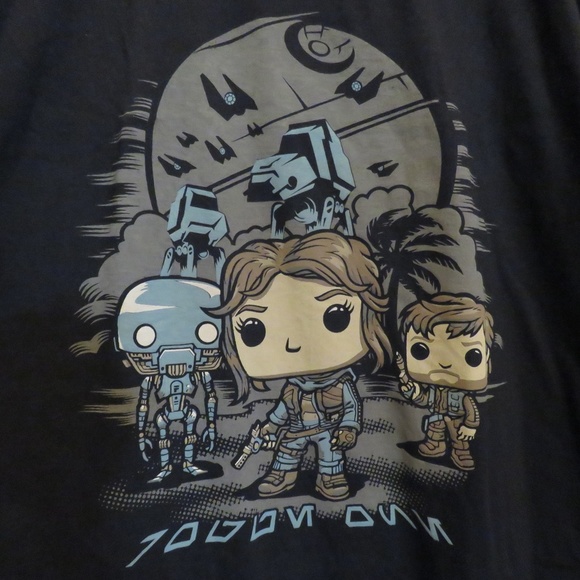 Star Wars Rogue One Pop Tees L - Picture 2 of 4
